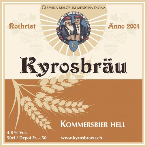 Kommersbier hell